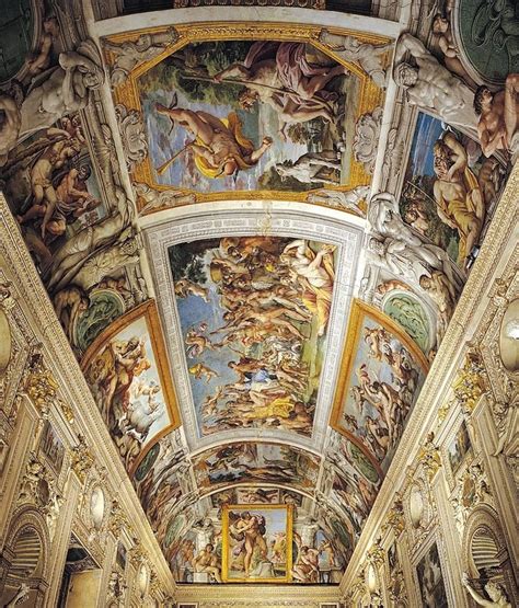 Sistine chapel ceiling painting priesthood of all believers human anatomy italian renaissance artists ideal renaissance man. Caracci Loves of the Gods 1600. Illusionistic ceiling ...