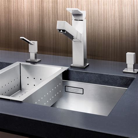 Best undermount kitchen sinks 2020: Blanco ZEROX 500-U Steelart Elements Undermount Kitchen ...