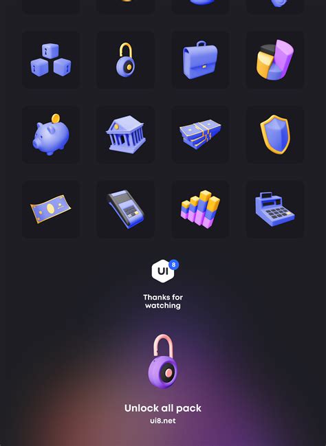 3d Icon Pack Finance Free Download Behance