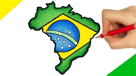Bandeira Do Brasil Para Desenhar