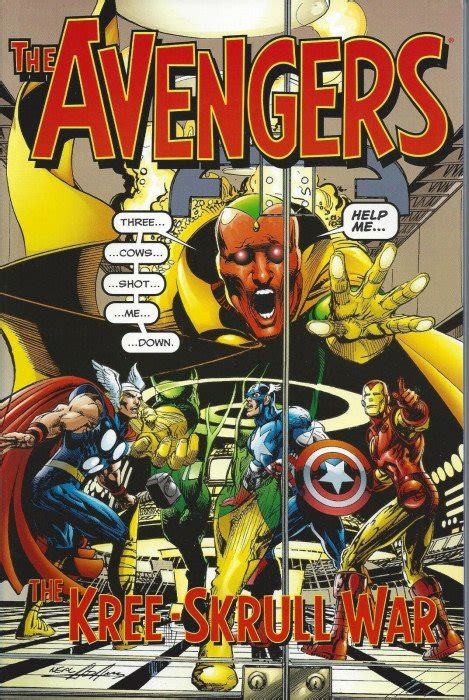 Avengers Kree Skrull War Hard Cover 1 Marvel Comics