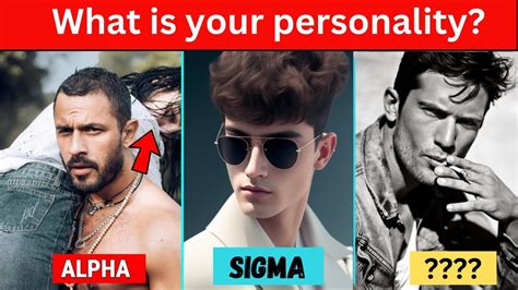What Is Your Personality 6 Male Personality Types Which One Are