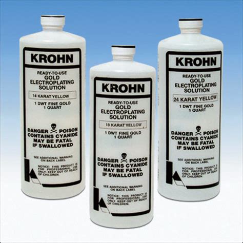 Gold Electroplating Solutions Krohn Industries Inc