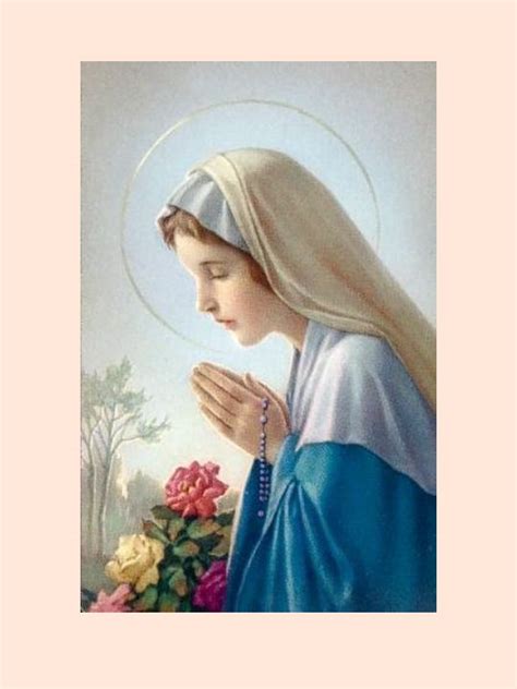 Mama Mary Prayer My Dearest Mother Mary Pray The Holy Rosary Daily