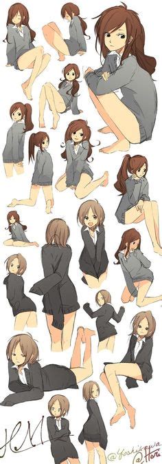 Her slouching posture shows she's a little too tired of the annoying