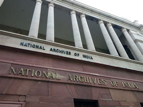 National Archives Of India Upsc Notes