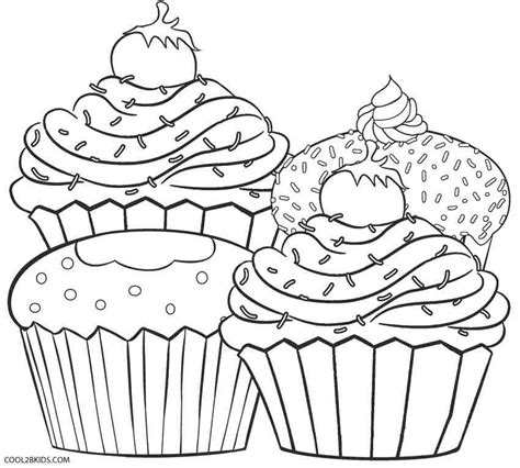 That is especially if the dessert is ice cream or cakes. Free Printable Cupcake Coloring Pages For Kids