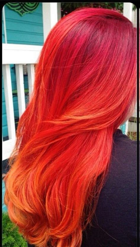 Pin By Vampire Princess On Cool Hairstyles And Hair Colors 5 Orange Hair Dye Orange Ombre