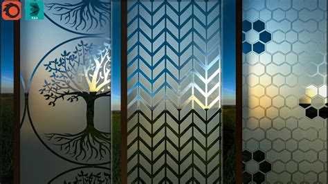 Create Different Types Of Patterned Frosted Glass Using Simple Method