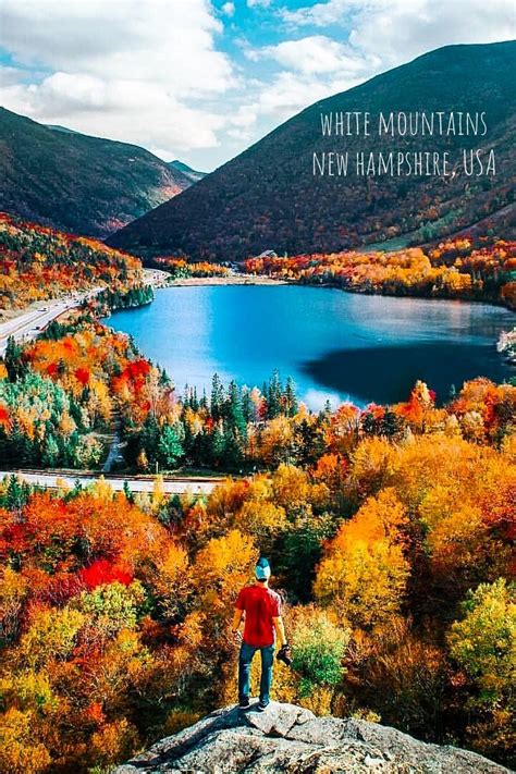 White Mountains In New Hampshire Usa New England Travel New