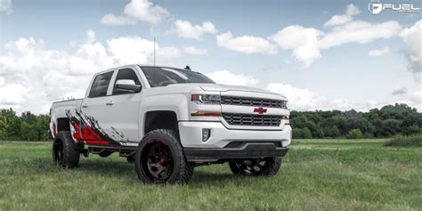 Kick Up Some Fun With This Chevy Silverado On Fuel Wheels