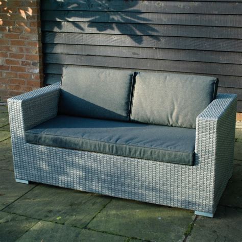 So here is a grand wooden pallet sofa that will truly meet the sitting space demands of any outdoor space and comes with a fetching block style design. Cologne Rattan 2 Seater Sofa | Woodberry