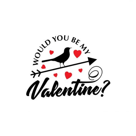 Would You Be My Valentine Eps Vector Uidownload