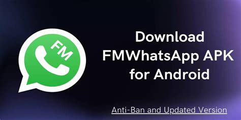 Fm Whatsapp Fm Wa Apk Download For Android 2023 Official