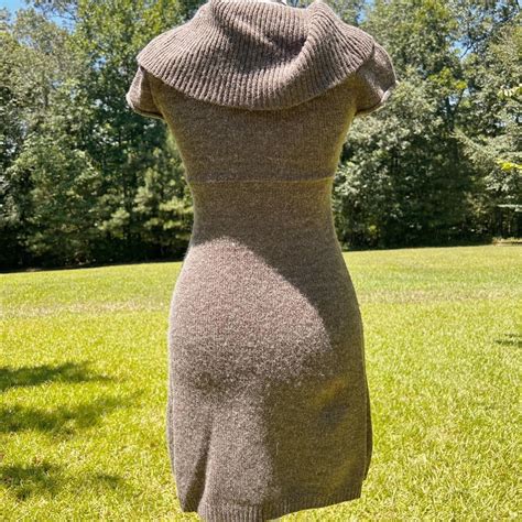 Cowl Neck Sweater Dress Free Us Shipping Depop