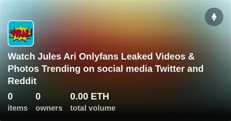 Watch Jules Ari Onlyfans Leaked Videos Photos Trending On Social Media Twitter And Reddit