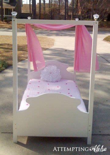 Toddler Canopy Bed Do It Yourself Home Projects From Ana
