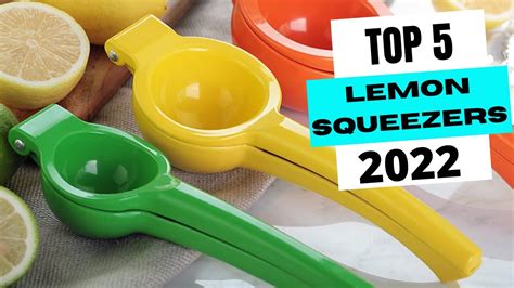 The Best Lemon Squeezers 2022 On Amazon Top 5 Lemon Squeezers Review