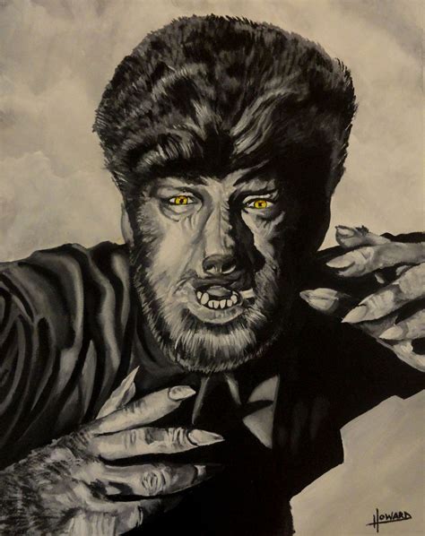 The Wolfman By Lee Howard Art On Deviantart Horror Movie Art Wolfman