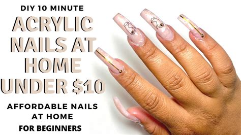 How To Do Your Own Acrylic Nails For Beginners What Do You Need For