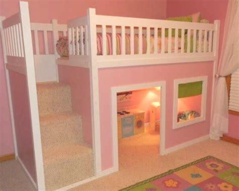 Diy Projects Build A Playhouse Loft Bed For Your Child Cool Bunk Beds