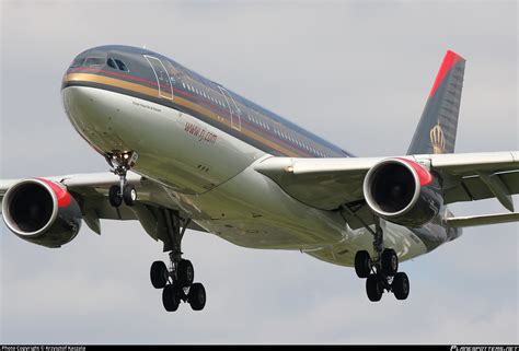 Jy Aig Royal Jordanian Airbus A330 223 Photo By Krzysztof Kaczala Id