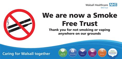 smokefree walsall healthcare nhs trust