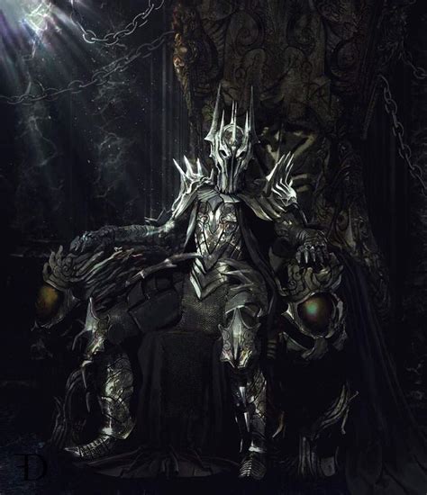 The Dark Lord On His Dark Throne Lotr Amino