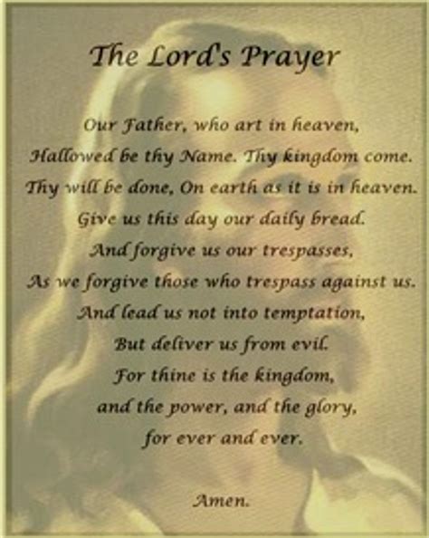 Best Printable Lords Prayer Wade Website