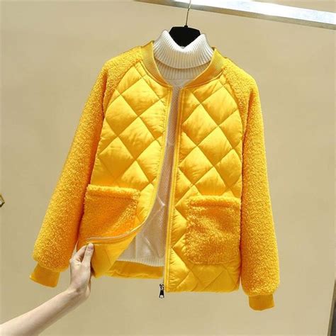 winter jackets women 2021 casual solid thick warm jacket coats stand
