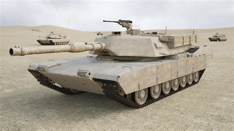 Tank M1 Abrams 3d Model In Tank 3dexport