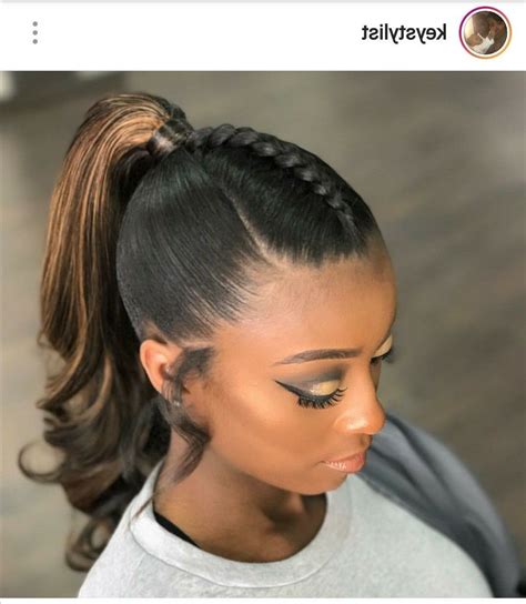 ️black Ponytail Hairstyles For Prom Free Download