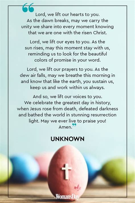 An easter prayer easter card. 21 Easter Prayers — Prayers For Easter Sunday