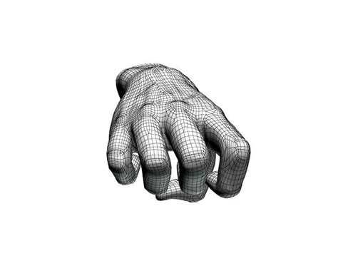 Claw Hand 3d Model Cgtrader