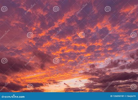 Amazing Cloudscape On The Sky Stock Image Image Of Stormy Overcast
