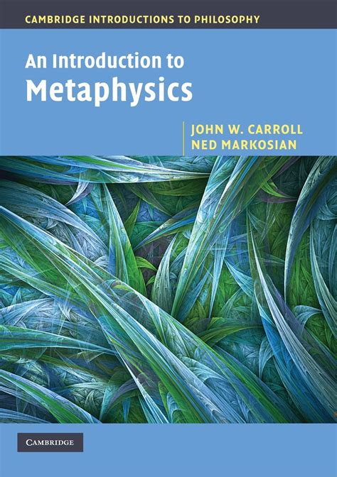 An Introduction To Metaphysics Cambridge Introductions To Philosophy