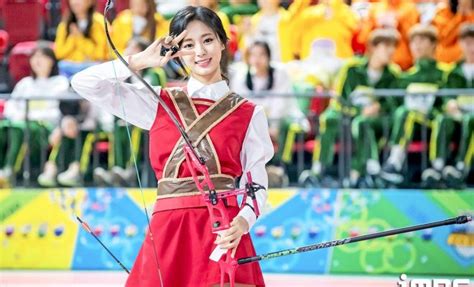 Look How Twices Tzuyu Defines Four Years Of Prettiest Female Archer In