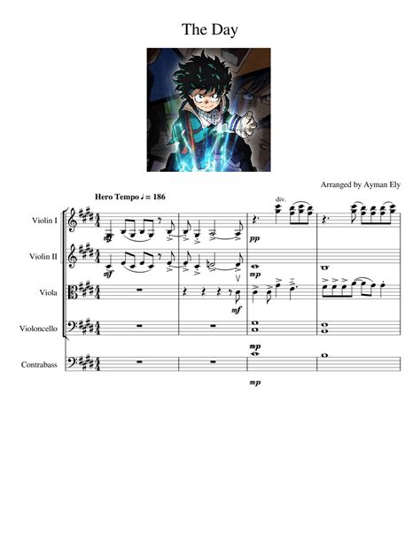 The Day My Hero Academia For String Orchestra Comments