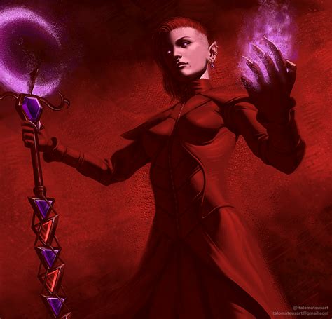 Vampire Wizard Digital Italomateusart 2023 Rart