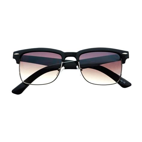 retro style half frame clubmaster wayfarer sunglasses shades w1230 wayfarer sunglasses
