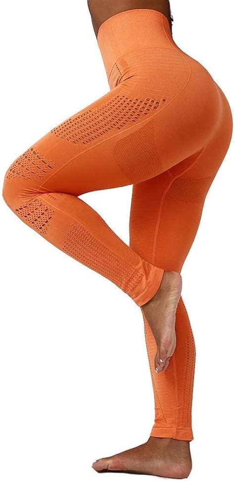Vkvk Pantaloni Yoga Fitness Leggins Da Donna Leggings Senza Cuciture