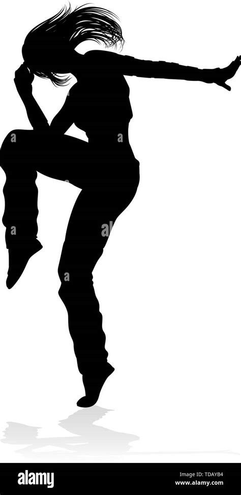 Street Dance Dancer Silhouette Stock Vector Image And Art Alamy