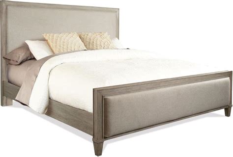 Talford Natural Queen Upholstered Panel Bed 1stopbedrooms