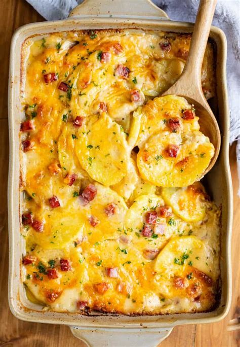 Scalloped Potatoes And Ham The Cozy Cook