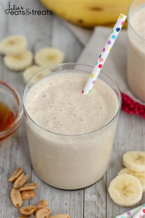 Banana Peanut Butter Protein Smoothie Healthy Protein Smoothie Is