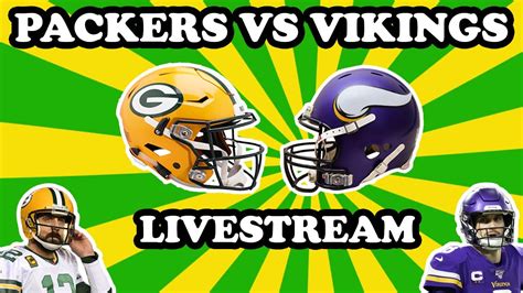 packers vs vikings livestream week packers fan reaction and commentary youtube
