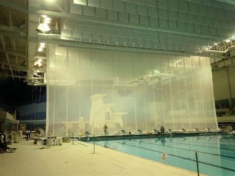 Aquatics Centre Gymfold Electrical Operation Extreme Partitions Ltd