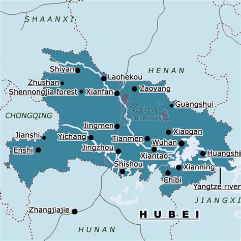 Hubeia Provincial Level Division In Central Chn