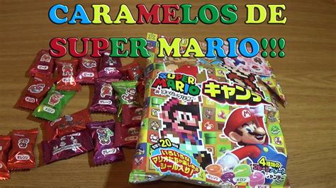 Caramelos Japoneses De Super Mario Bros Japan Nintendo Candies Youtube