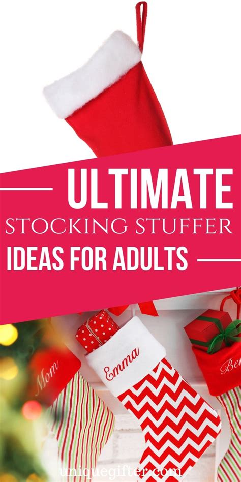 500 Stocking Stuffer Ideas For Adults Stocking Fillers For Adults
